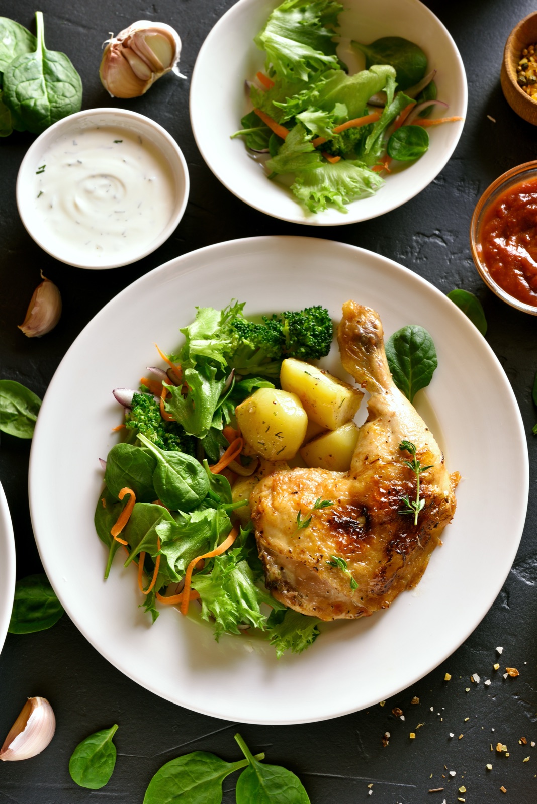 Healthy food on a plate, a simple swap for steadier blood sugar